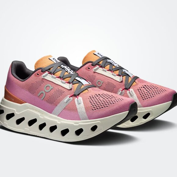 On Running Shoes - NIB On Running Cloudeclipse Running Shoe in Tangerine/Ivory, Size 9